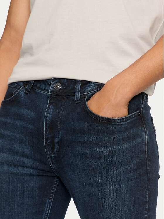 Pepe Jeans Pepe Jeans Jeansy PM207387 Tmavomodrá Skinny Fit