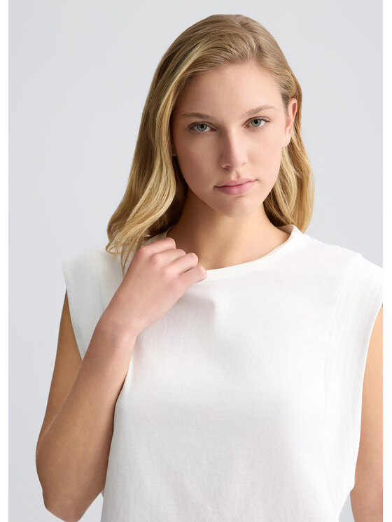 Liu Jo Liu Jo T-Shirt TA5272J630810105 Biały Regular Fit