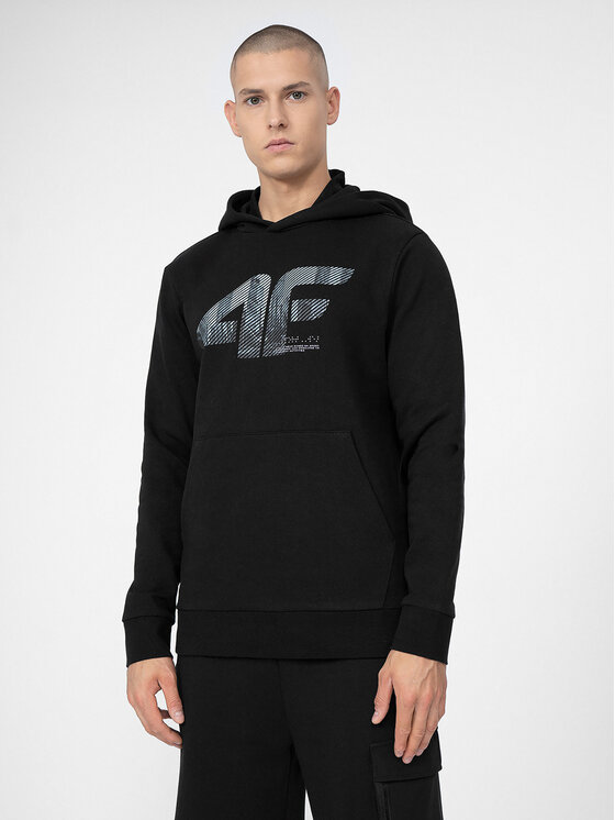 4F 4F Felpa 4FSS23TSWSM233 Nero Regular Fit