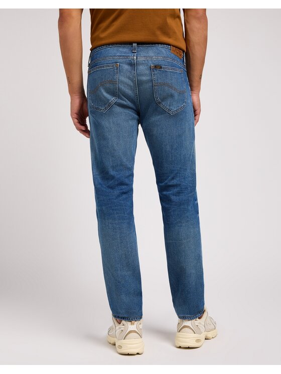 Lee Lee Jeansy 112349323 Niebieski Slim Fit