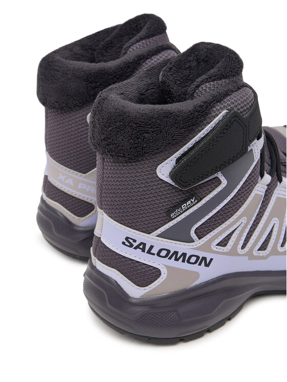 Salomon Salomon Трекінгові черевики XA PRO WINTER WP J L45408400 Світло-сірий