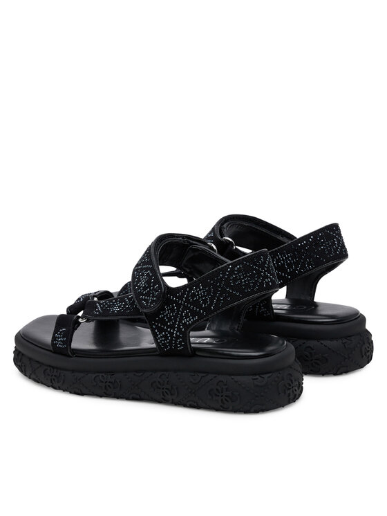 Guess Guess Sandale FLJLOD FAP03 Crna