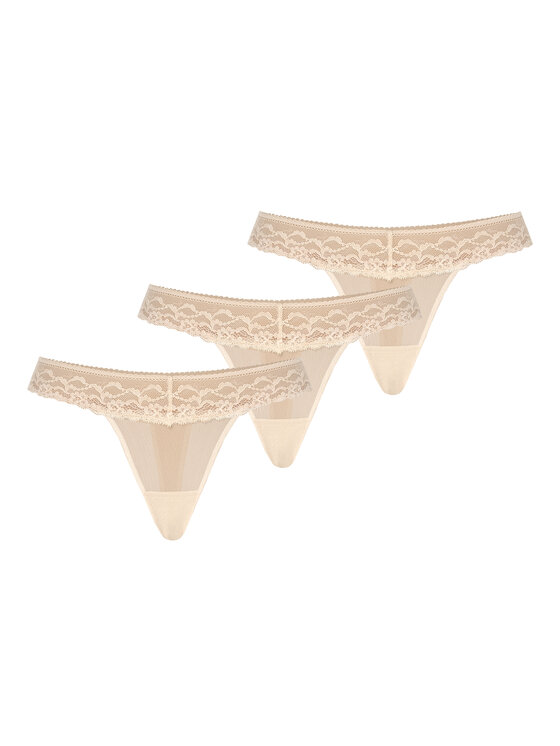 Teyli Teyli Stringi 376 Beżowy