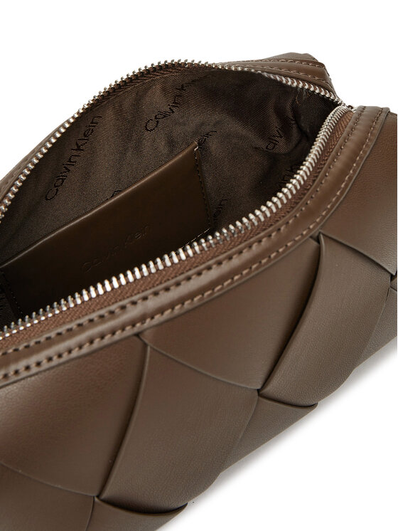 Calvin Klein Calvin Klein Τσάντα Ck Woven Camera Bag K60K613002 Καφέ