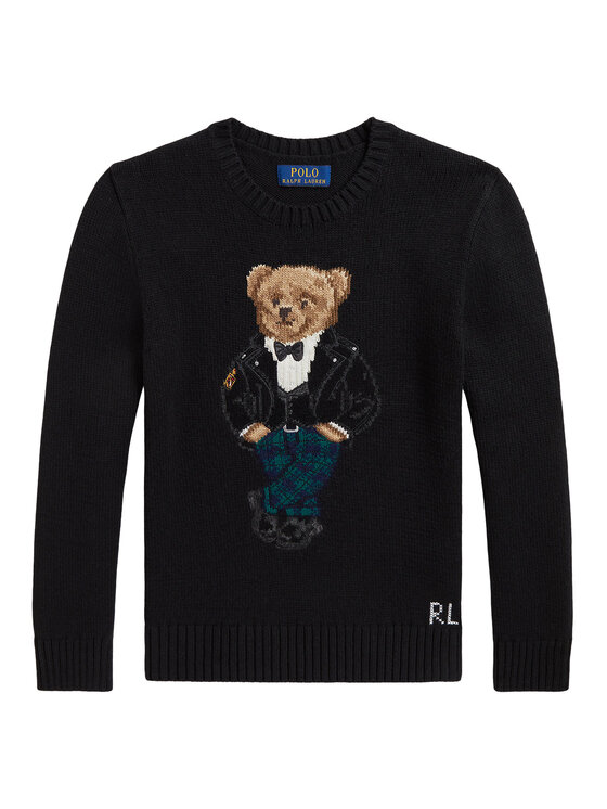 Polo Ralph Lauren Polo Ralph Lauren Sweter 323B29194001 Czarny Regular Fit