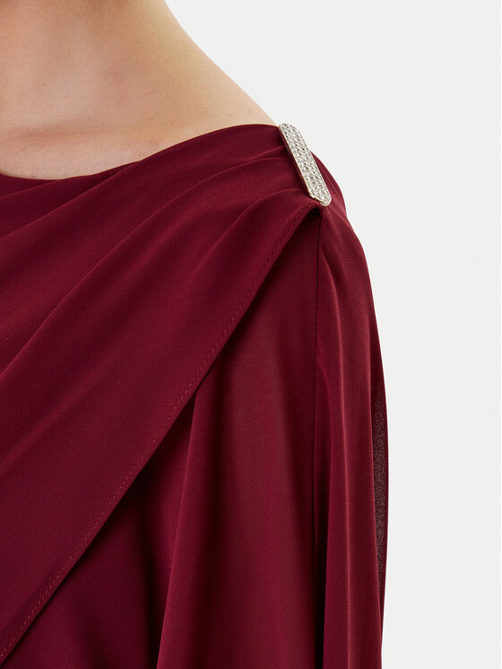Joseph Ribkoff Joseph Ribkoff Cocktail obleka 251720F25 Bordo rdeča Regular Fit