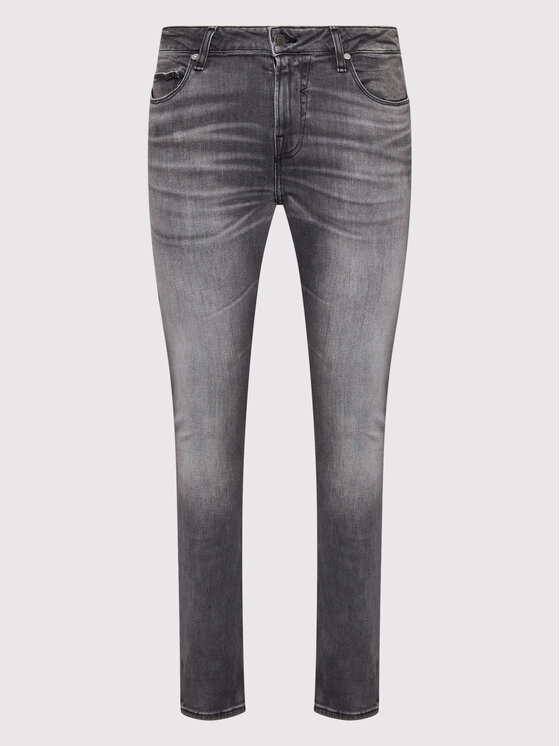 Guess Guess Τζιν Chris M2YA27 D4Q52 Γκρι Super Skinny Fit