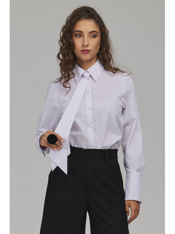 NIFE NIFE Koszula K101 Biały Classic Fit