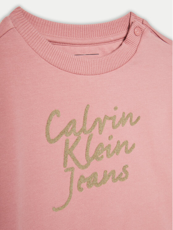 Calvin Klein Jeans Calvin Klein Jeans Tepláková souprava IN0IN00288 Růžová Regular Fit
