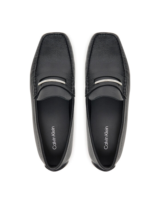 Calvin Klein Calvin Klein Μοκασίνια Driver Hrdw Lth HM0HM01980 Μαύρο