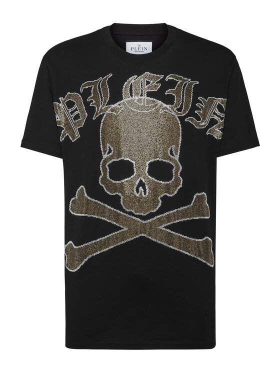 PHILIPP PLEIN PHILIPP PLEIN T-Shirt 3949 Czarny Regular Fit