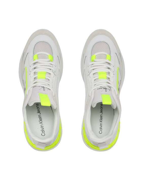 Calvin Klein Jeans Calvin Klein Jeans Sneakers Comfair Runner Su-Mesh Mono W YW0YW00887 Bianco