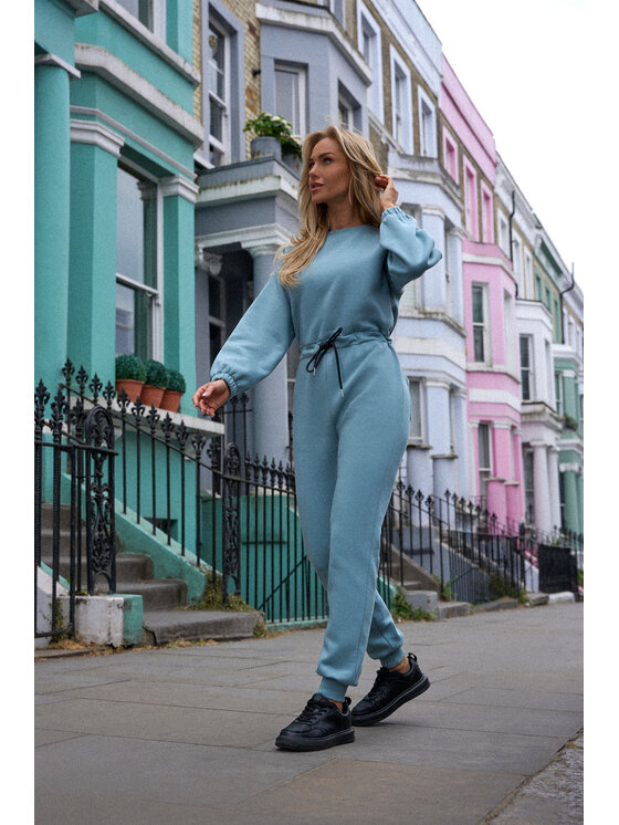 Made of Emotion Made of Emotion Overal M763 Modrá Modern Fit