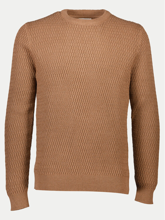 Lindbergh Lindbergh Sveter 30-804052 Béžová Relaxed Fit