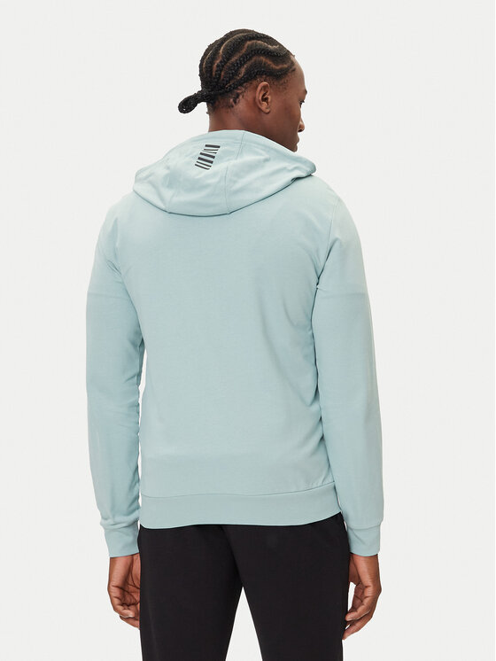 EA7 Emporio Armani EA7 Emporio Armani Mikina 8NPM33 PJVRZ U9066 Modrá Regular Fit