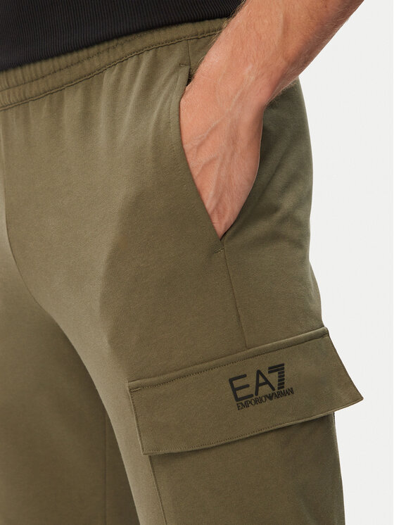 EA7 Emporio Armani EA7 Emporio Armani Sportinės kelnės 8NPP67 PJVRZ U7014 Žalia Regular Fit