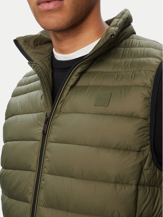 BOSS BOSS Vestă Odeno2 50549243 Verde Regular Fit