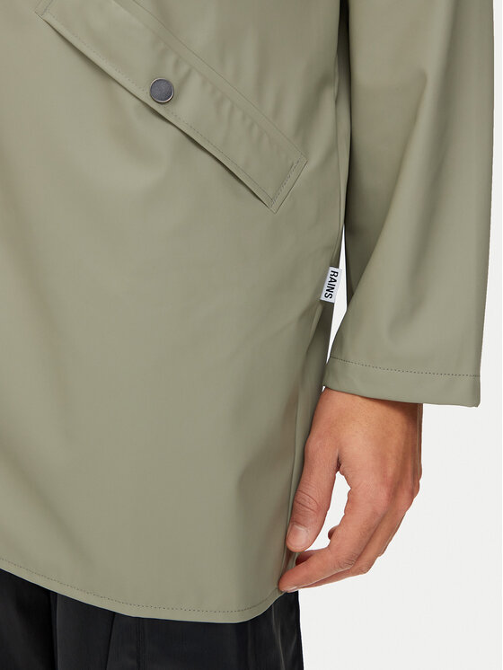 Rains Rains Vodootporna jakna Unisex 12020 Zelena Regular Fit