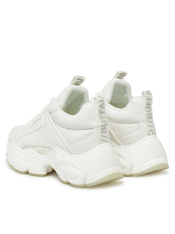 Buffalo Buffalo Sneakers Binary Bloom 1636376 Alb