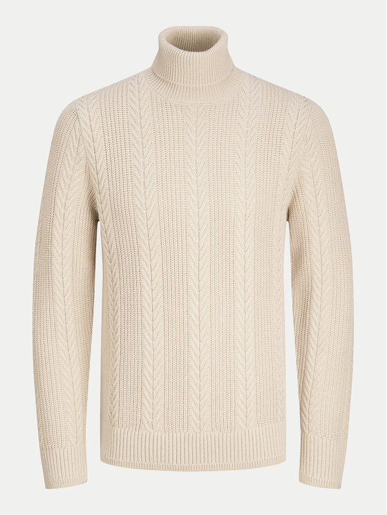 Jack & Jones Jack & Jones Golf 12261441 Beżowy Regular Fit