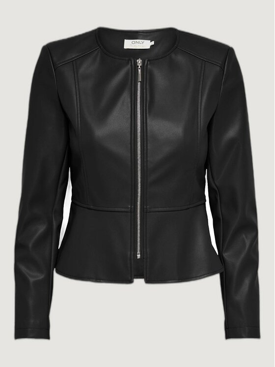 ONLY ONLY Cappotto Onlsaramy Faux Leather Cc Otw Nero To Fit