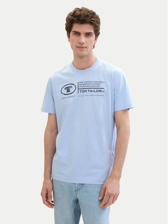 Tom Tailor Tom Tailor T-shirt 1035611 Plava Regular Fit