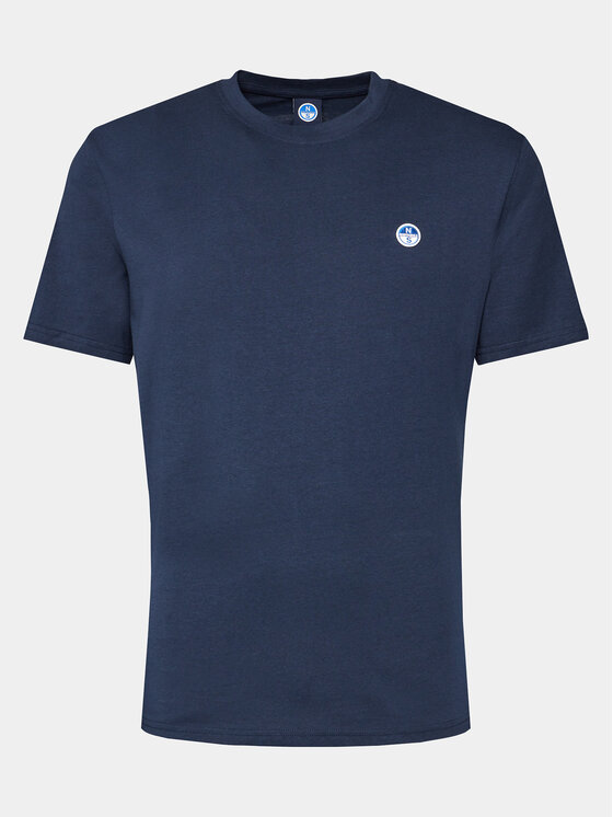 North Sails North Sails T-shirt Bollo 692970 Tamnoplava Regular Fit