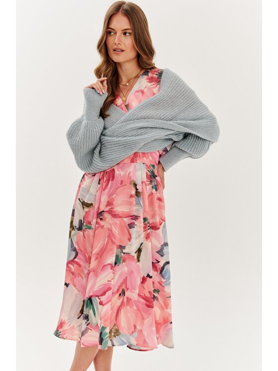 NAOKO NAOKO Sweter Dreamy Sky Szary Regular Fit