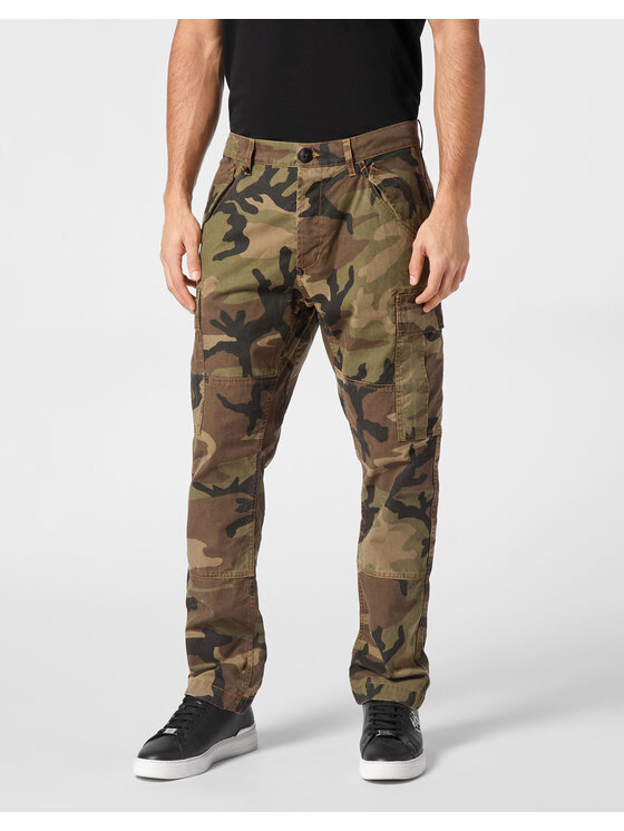 PHILIPP PLEIN PHILIPP PLEIN Jeansy 11461 Czarny Cargo Fit
