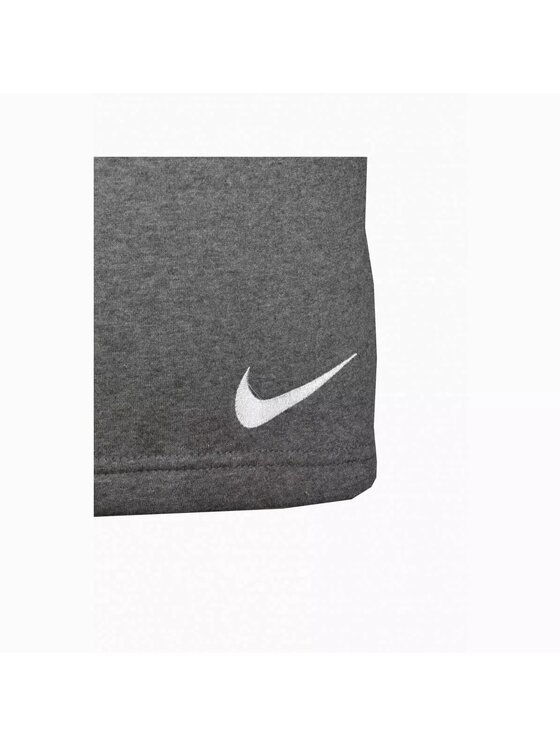 Nike Nike Szorty sportowe FLEECE PARK 20 SHORT Szary Basic Fit