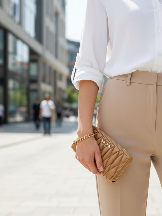 MEXX MEXX Портфейл CEO-MEXX-W1-001-AW25 Бежов