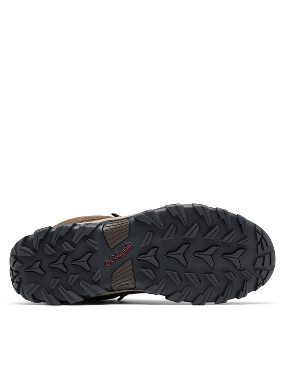 Columbia Columbia Trekking čevlji Newton Ridge Plus II Suede Wp 1746411 Rjava