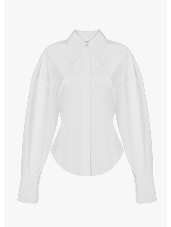 Le Collet Le Collet Koszula IDA Biały Extra Slim Fit