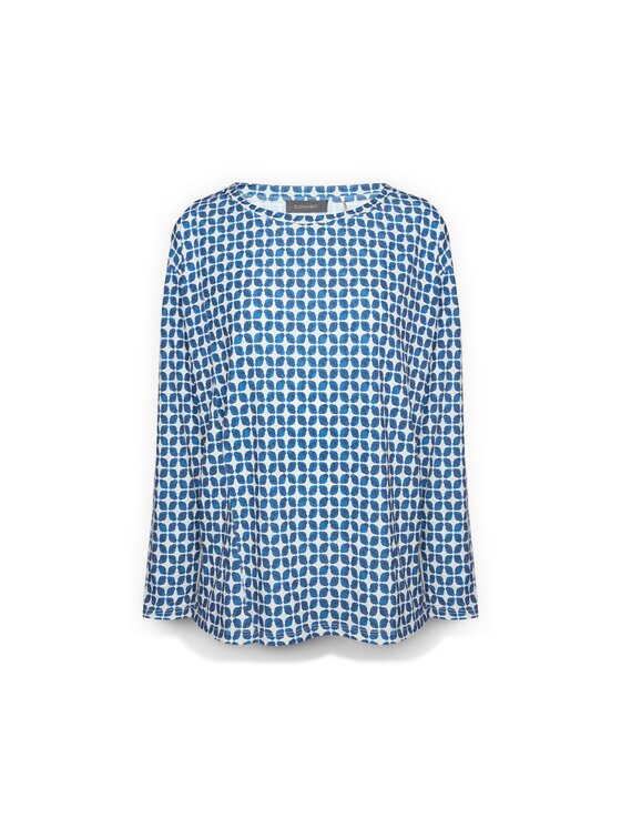 Elena Mirò Elena Mirò T-shirt G312Z100502N003 Blu Boxy Fit