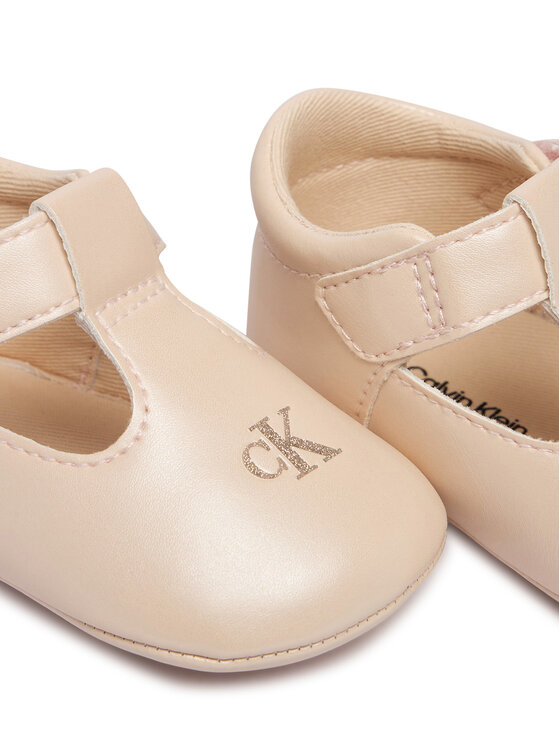 Calvin Klein Calvin Klein Cipelice za bebe (ne za hodanje) V0A3-83200-1904 Ružičasta