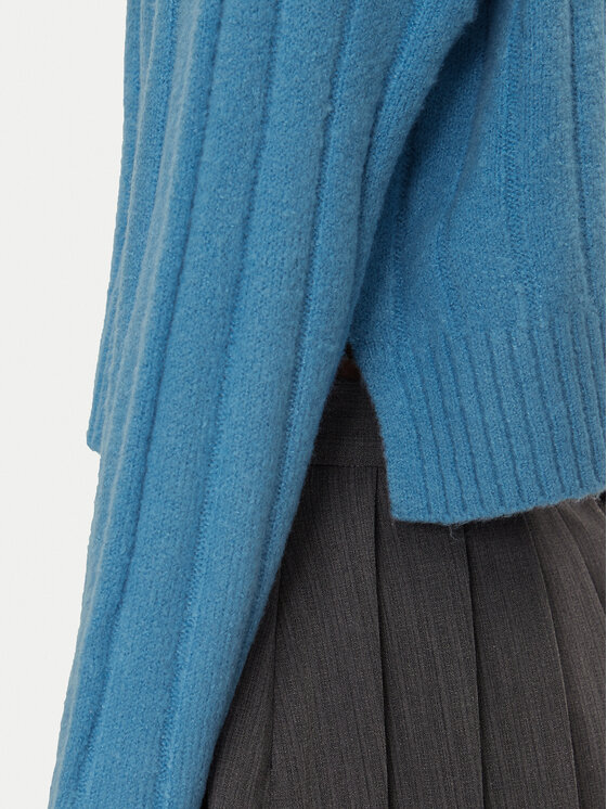 Brave Soul Brave Soul Rollkragenpullover LK-162AUSTINA Blau Regular Fit
