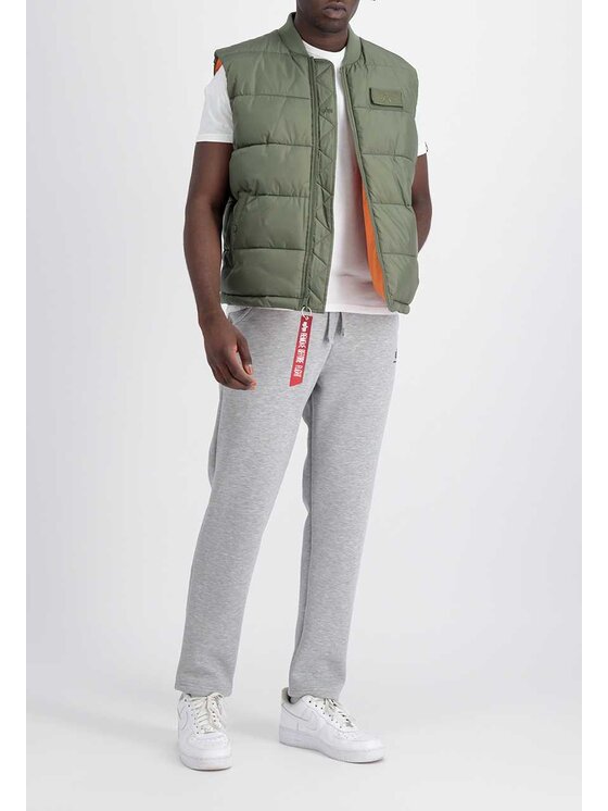 Alpha Industries Alpha Industries Kamizelka 118109 Zielony Regular Fit