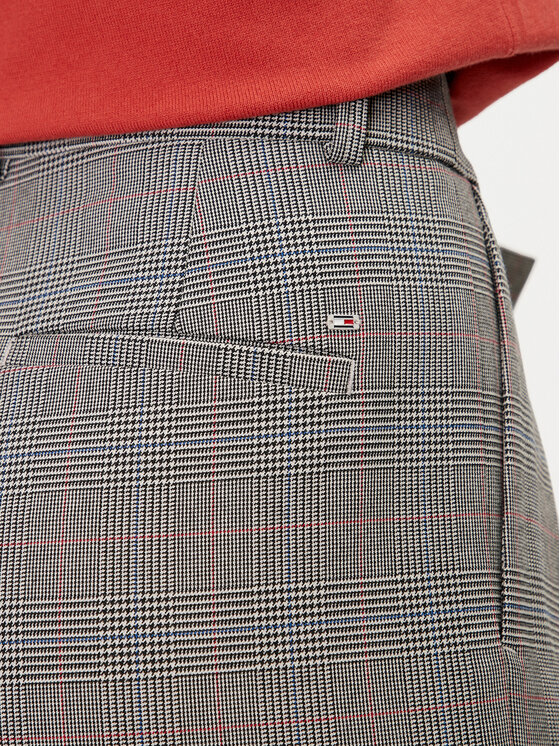 Tommy Hilfiger Tommy Hilfiger Spodnie materiałowe WW0WW42235 Szary Relaxed Fit