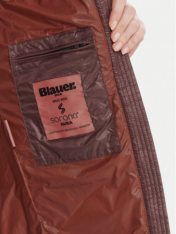 Blauer Blauer Übergangsjacke 25WBLDK02069 Dunkelrot Regular Fit