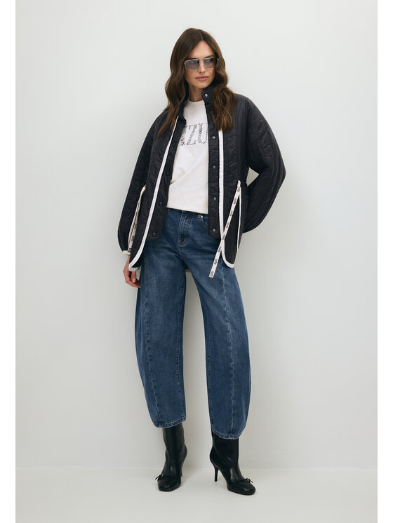 BIZUU BIZUU Bunda anorak THULIN ANORAK JACKET Černá Standard Fit