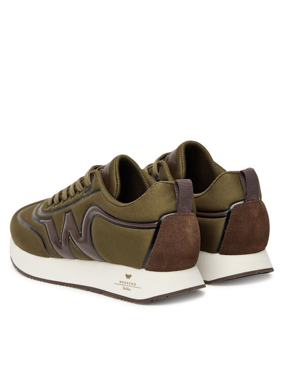 Weekend Max Mara Weekend Max Mara Sneakersy 2525766034650 Zielony