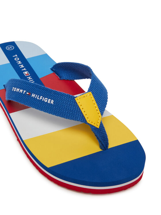 Tommy Hilfiger Tommy Hilfiger Zehentrenner T3X8-33907-0058Y913 S Dunkelblau