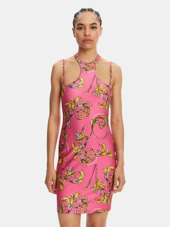 Versace Jeans Couture Versace Jeans Couture Rochie cocktail 78HAO914 Roz Slim Fit