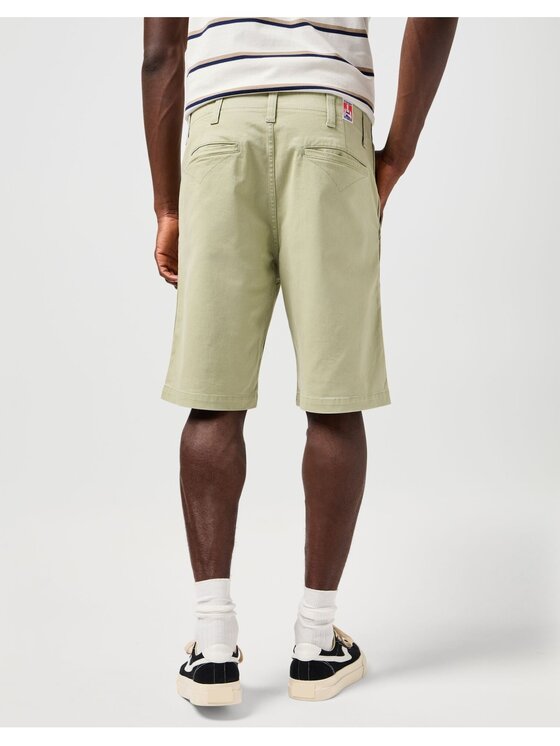 Wrangler Wrangler Pantaloncini di tessuto CJ CHINO SHORTS Beige Regular Fit