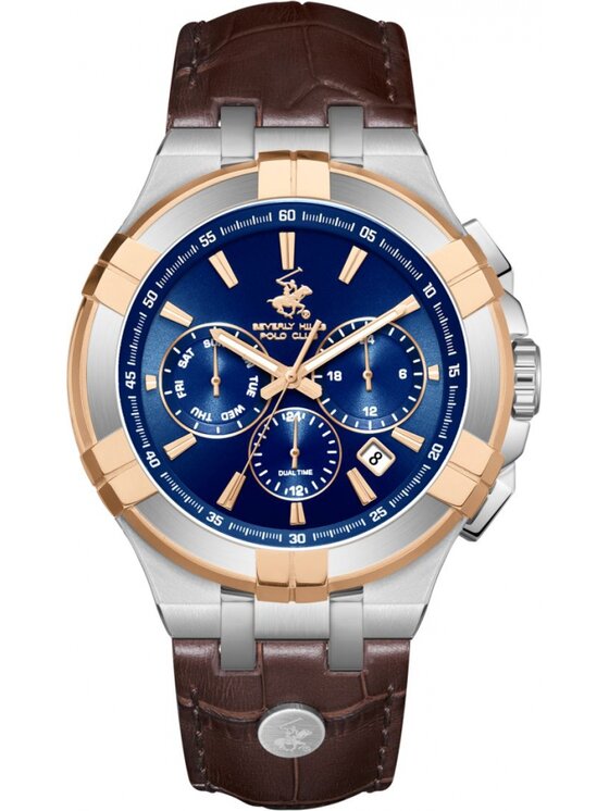 Beverly Hills Polo Club Beverly Hills Polo Club Zegarek BP3803X.592 Granatowy