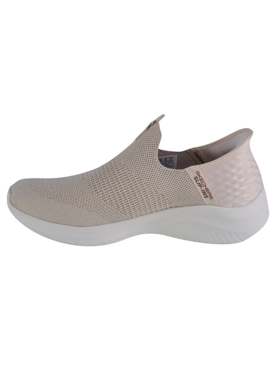 Skechers Skechers Sneakersy Skechers Slip-Ins Ultra Flex 3.0 - Glitter Me Beżowy