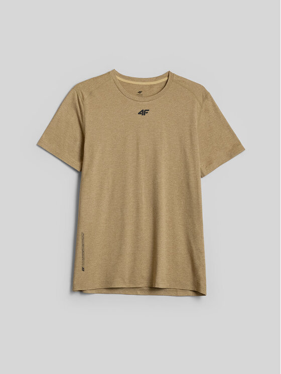 4F 4F Koszulka techniczna GOLDEN WARRIOR Złoty Regular Fit