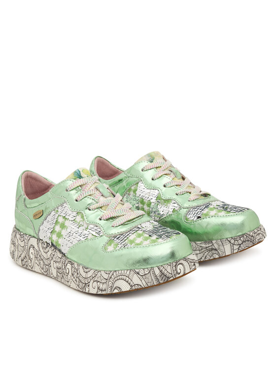 Laura Vita Laura Vita Sneakersy Nikito 52 Zielony