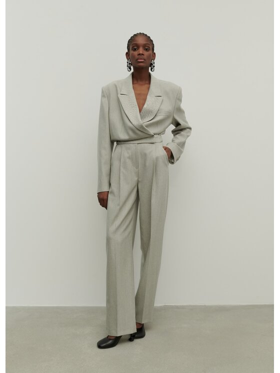 La Mania La Mania Jumpsuit FRANKIE Grigio Classic Fit