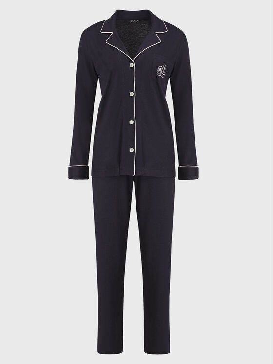 LAUREN RALPH LAUREN Lauren Ralph Lauren Pidžama I819950 Tamnoplava